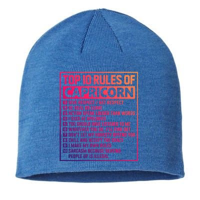 Top 10 Rules Of Capricorn Birthday Horoscope Great Gift Sustainable Beanie