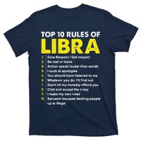 Top 10 Rules Libra Horoscope Birthday T-Shirt