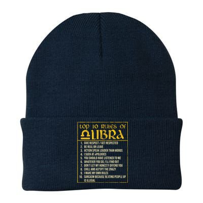 Top 10 Rules Libra Zodiac Sign September October Birthday Knit Cap Winter Beanie