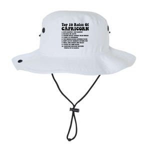 Top 10 Rules Of Capricorn Funny Capricorn Tee Horoscope Gift Legacy Cool Fit Booney Bucket Hat