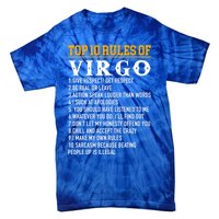 Top 10 Rules Of Virgo August 23 September 22 Birthday Great Gift Tie-Dye T-Shirt