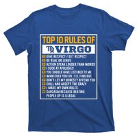 Top 10 Rules Of Virgo Birthday Horoscope Gift T-Shirt