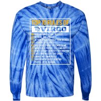 Top 10 Rules Of Virgo Birthday Horoscope Gift Tie-Dye Long Sleeve Shirt