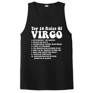 Top 10 Rules Of Virgo Zodiac Cute Funny Virgo Tee Horoscope Gift PosiCharge Competitor Tank