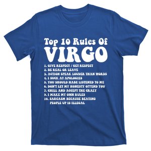 Top 10 Rules Of Virgo Zodiac Cute Funny Virgo Tee Horoscope Gift T-Shirt