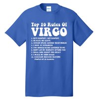 Top 10 Rules Of Virgo Zodiac Cute Funny Virgo Tee Horoscope Gift Tall T-Shirt