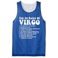 Top 10 Rules Of Virgo Zodiac Cute Funny Virgo Tee Horoscope Gift Mesh Reversible Basketball Jersey Tank