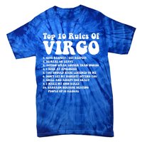 Top 10 Rules Of Virgo Zodiac Cute Funny Virgo Tee Horoscope Gift Tie-Dye T-Shirt