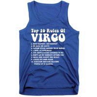 Top 10 Rules Of Virgo Zodiac Cute Funny Virgo Tee Horoscope Gift Tank Top