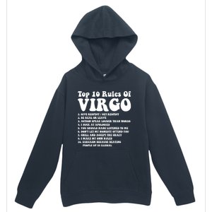 Top 10 Rules Of Virgo Zodiac Cute Funny Virgo Tee Horoscope Gift Urban Pullover Hoodie