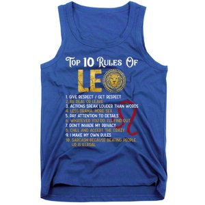 Top 10 Rules Leo Funny Zodiac Sign Traits Horoscope Cool Gift Tank Top