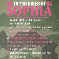 Top 10 Rules Of Sophia Sophia First Name Gift Legacy Tie Dye Trucker Hat