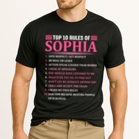 Top 10 Rules Of Sophia Sophia First Name Gift Performance Shirt