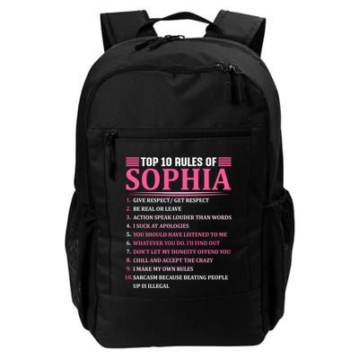 Top 10 Rules Of Sophia Sophia First Name Gift Backpack