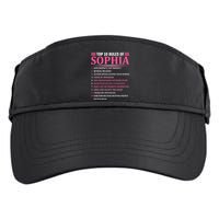 Top 10 Rules Of Sophia Sophia First Name Gift Adult Drive Performance Visor