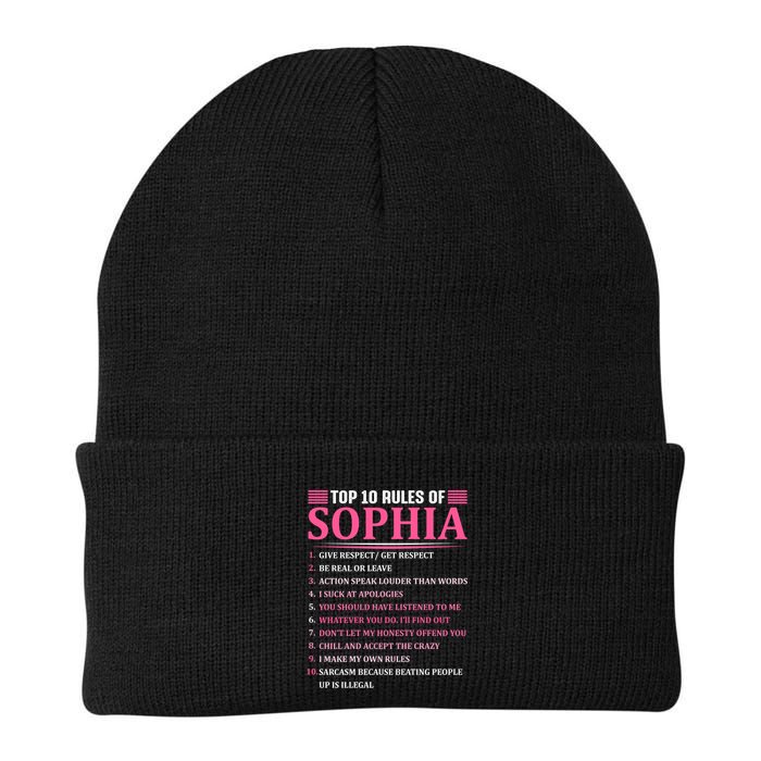 Top 10 Rules Of Sophia Sophia First Name Gift Beanie