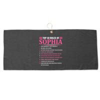 Top 10 Rules Of Sophia Sophia First Name Gift Large Microfiber Waffle Golf Towel