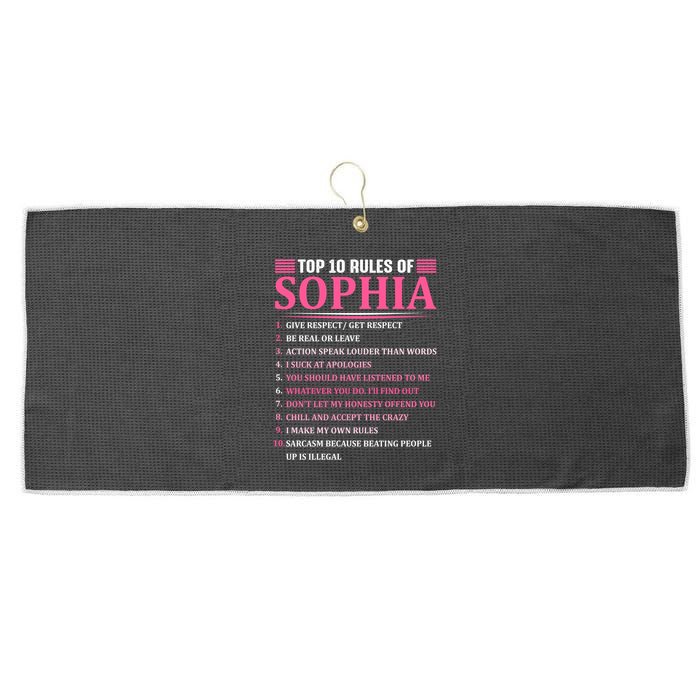 Top 10 Rules Of Sophia Sophia First Name Gift Large Microfiber Waffle Golf Towel