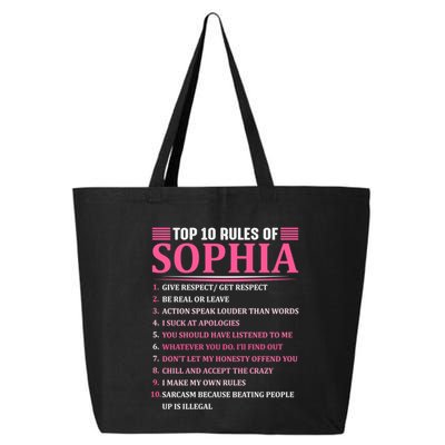 Top 10 Rules Of Sophia Sophia First Name Gift 25L Jumbo Tote