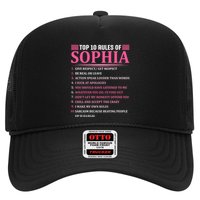 Top 10 Rules Of Sophia Sophia First Name Gift Hat