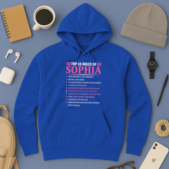 Top 10 Rules Of Sophia Sophia First Name Gift Hoodie