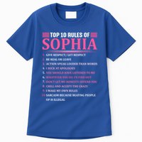 Top 10 Rules Of Sophia Sophia First Name Gift Tall T-Shirt
