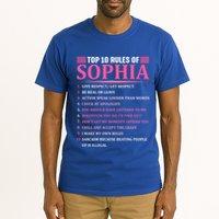 Top 10 Rules Of Sophia Sophia First Name Gift Tall T-Shirt
