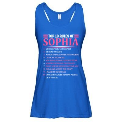 Top 10 Rules Of Sophia Sophia First Name Gift Ladies Essential Flowy Tank
