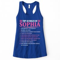 Top 10 Rules Of Sophia Sophia First Name Gift Womens Tank Top