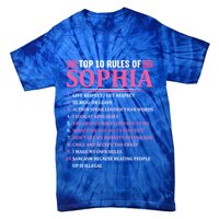 Top 10 Rules Of Sophia Sophia First Name Gift Tie-Dye T-Shirt