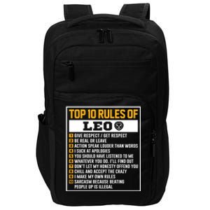 Top 10 Rules Of Leo Birthday Horoscope Gift Impact Tech Backpack