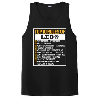 Top 10 Rules Of Leo Birthday Horoscope Gift PosiCharge Competitor Tank