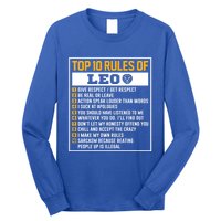 Top 10 Rules Of Leo Birthday Horoscope Gift Long Sleeve Shirt