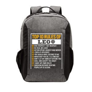 Top 10 Rules Of Leo Birthday Horoscope Gift Vector Backpack