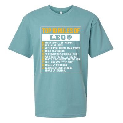 Top 10 Rules Of Leo Birthday Horoscope Gift Sueded Cloud Jersey T-Shirt