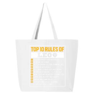 Top 10 Rules Of Leo Birthday Horoscope Gift 25L Jumbo Tote