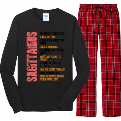 Top 10 Rules Of Sagittarius Zodiac Sign Birthday Horoscope Great Gift Long Sleeve Pajama Set