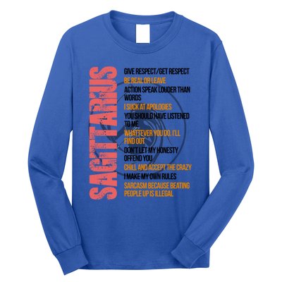 Top 10 Rules Of Sagittarius Zodiac Sign Birthday Horoscope Great Gift Long Sleeve Shirt