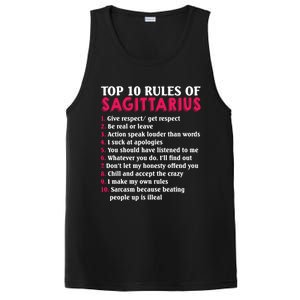 Top 10 Rules Of Sagittarius Zodiac Sign Gift PosiCharge Competitor Tank