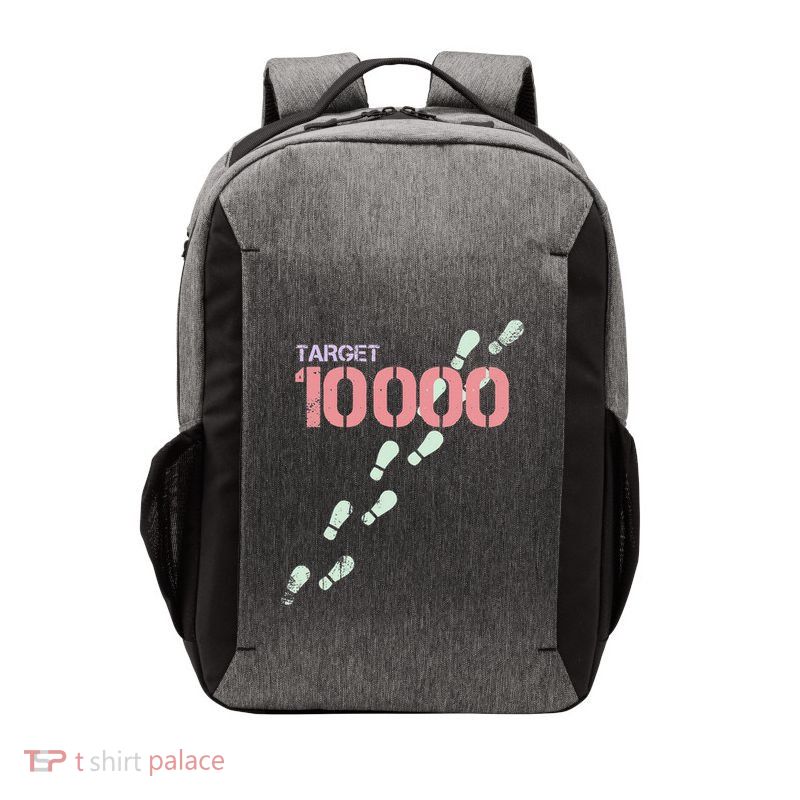 Target 10000 Steps Walking For Fitness Vector Backpack