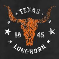 Texas 1845 Vintage Longhorn Cowboy And Rodeo Fan Golf Towel