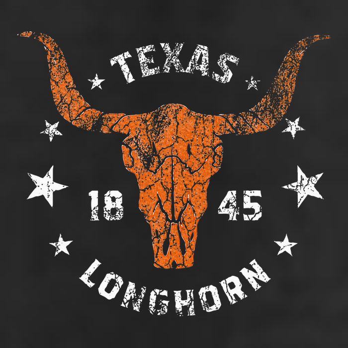 Texas 1845 Vintage Longhorn Cowboy And Rodeo Fan Golf Towel