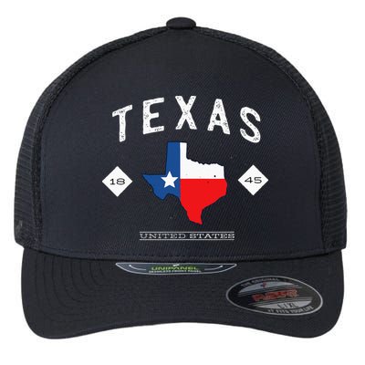 Texas 1845 Vintage United States Flexfit Unipanel Trucker Cap