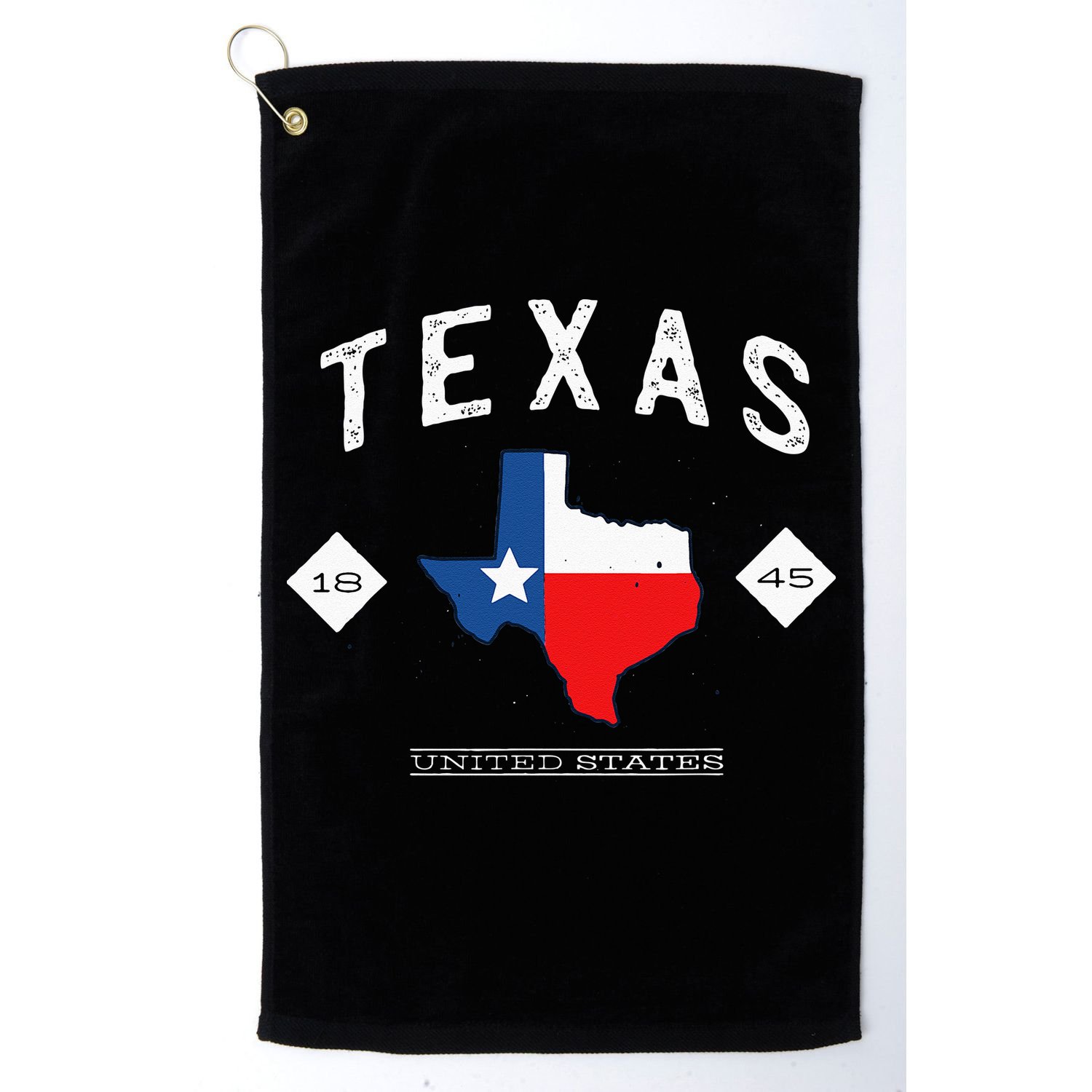 Texas 1845 Vintage United States Golf Towel