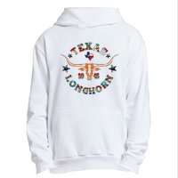 Texas 1845 Vintage Longhorn Cowboy Western Cow Mama Urban Pullover Hoodie