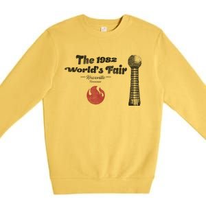 The 1982 Worlds Fair In Knoxville Tennessee Premium Crewneck Sweatshirt