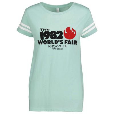 The 1982 Worlds Fair In Knoxville Tennessee Enza Ladies Jersey Football T-Shirt