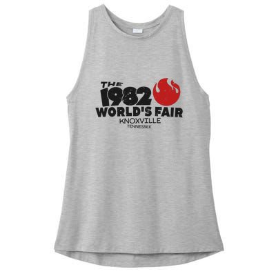 The 1982 Worlds Fair In Knoxville Tennessee Ladies PosiCharge Tri-Blend Wicking Tank