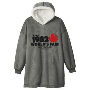 The 1982 Worlds Fair In Knoxville Tennessee Hooded Wearable Blanket