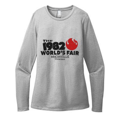 The 1982 Worlds Fair In Knoxville Tennessee Womens CVC Long Sleeve Shirt